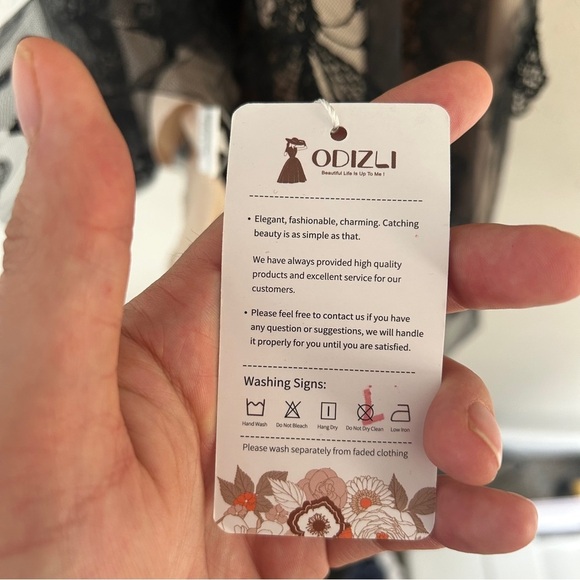 NWT 1950s Dress Vintage Elegant Butterfly Lace Cocktail Party Midi Dress Formal - Picture 8 of 13